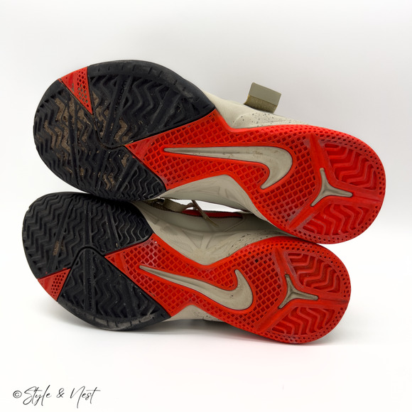 Nike Zoom Lebron James Soldier 6 Bamboo Men's Basketball Shoe 525015-200 Size 10 - Picture 5 of 7